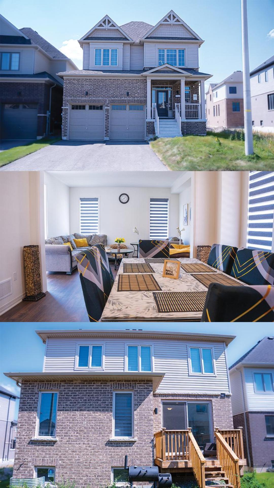 Modern 4Br House In Barrie! Villa Buitenkant foto